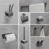 Мыльница LEMARK SMOOTH LINE с держателем графит 9746018